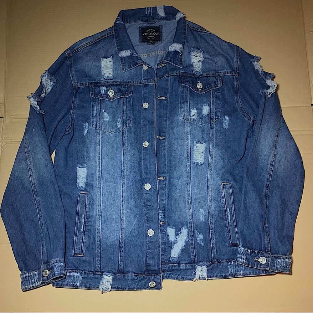 Ripped Denim jacket